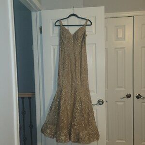 JVN by Joviani Size 8 Formal Beaded Gown